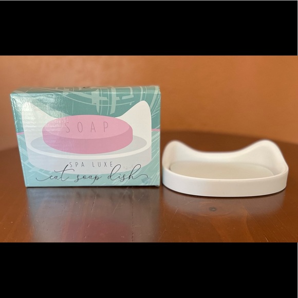 Cat Lady Cat Ear Silhouette Soap Dish - Picture 1 of 4